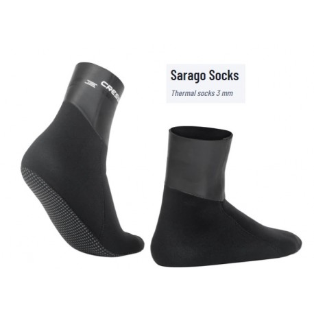 Neoprénové ponožky Cressi SARAGO 3mm Socks Thermal