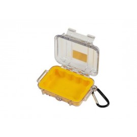 PELI™ CASE 1010 - vodotěsný kufr, barva žlutá transparent