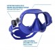 Maska modrá Steel Comp Freediving Mask, Blue SCUBAPRO 24.108.200
