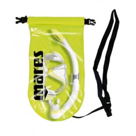 Maska + Šnorchl + Bóje Mares COMBO WAHOO NEON - Šnorchlovací set s DRY BAG
