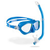 Dětský set maska a šnorchl Cressi MOON & TOP Modrá_Lime