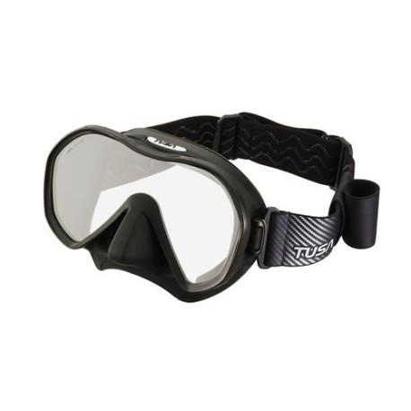 Maska ZENSEE FS MASK TUSA ČERNÁ s neoprénovým řemínkem M1010F QB