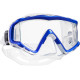 Maska Crystal Vu SCUBAPRO modrá / čirý silikon 24.855.200