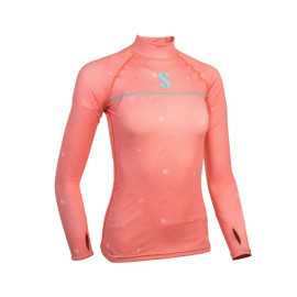 Lykrové UV triko dámské Scubapro Coral, dlouhý rukáv UPF 50