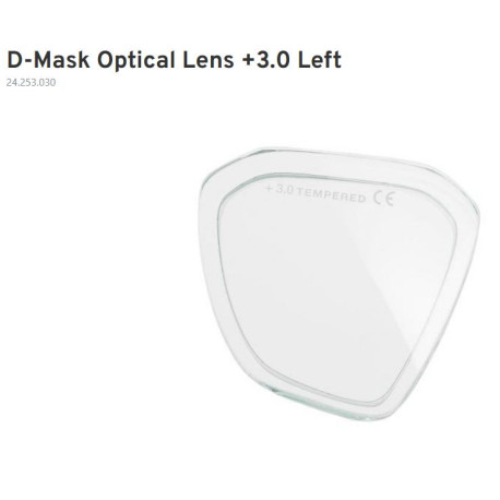 Optická skla pro masku D Mask SCUBAPRO 24.253.130