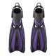 Ploutve s otevřenou patou SOLLA TUSA SF0114 ViViD PURPLE Fins  bungee strap
