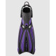 Ploutve s otevřenou patou SOLLA TUSA SF0114 ViViD PURPLE Fins  bungee strap