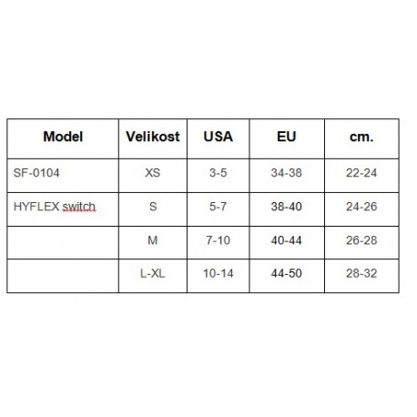 Ploutve TUSA HyFlex SWITCH