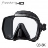 Maska Freedom ELiTE TUSA QBBK černá / černý silikon