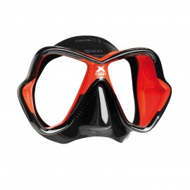 Maska X-ViSION ULTRA LiquidSkin Mares černo/červená  2022