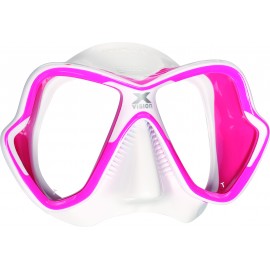 Maska X-VISION ULTRA LiquidSkin Mares růžovo/bílá