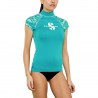 Lycrové triko Scubapro CARiBBEAN RASH GUARD  UPF 50 krátký rukáv - dámské