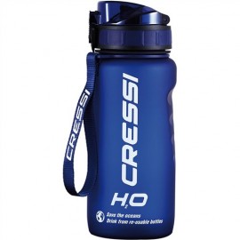 Láhev na vodu Cressi H20 Frosted Bottle blue