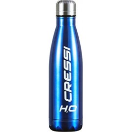 Láhev na vodu Cressi H20 bottle Double Wall Stainless Steel blue