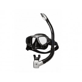 Set maska + šnorchl Scubapro ZOOM Combo černá/černá-stříbrná