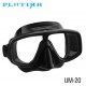 Cestovní sada pro dospělé Platina Hyperdry TUSA set  maska, šnorchl, ploutve , batoh , černá barva UP0101